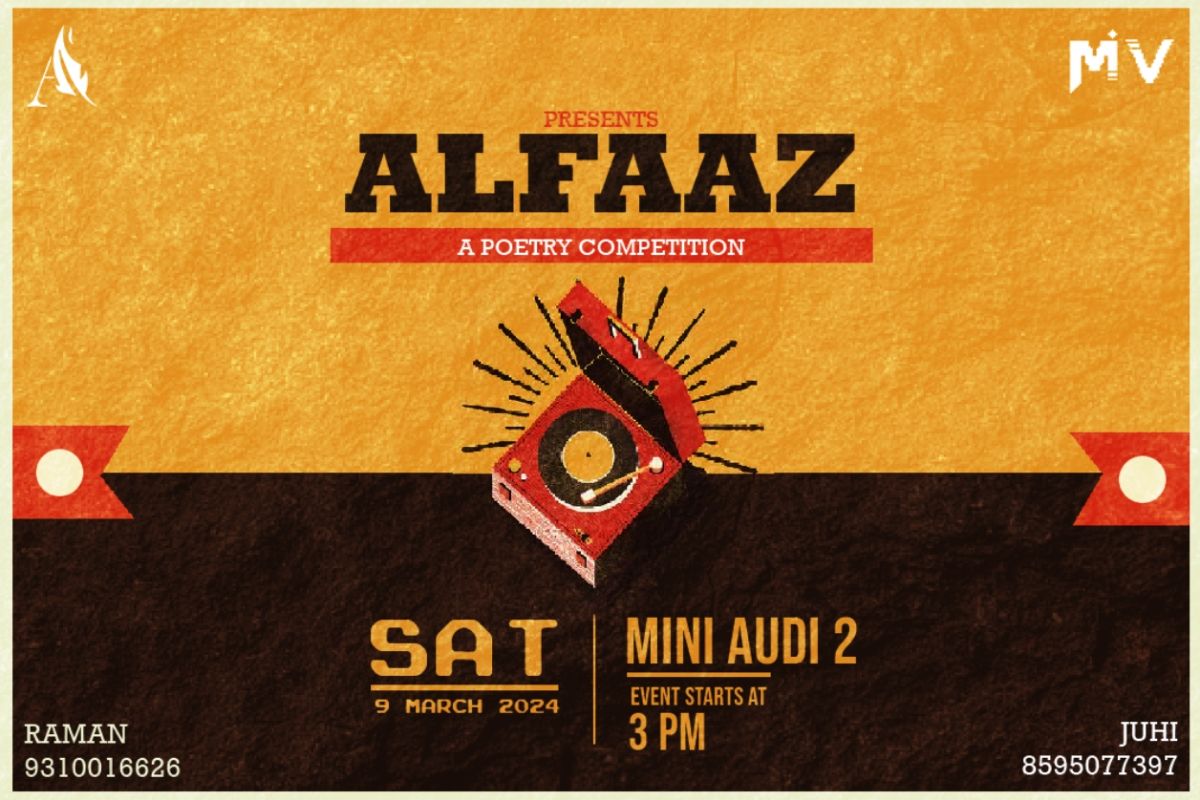 Alfaaz Poetry Competition