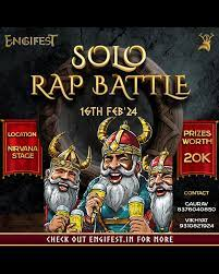Solo Rap Battle at Engifest 2024