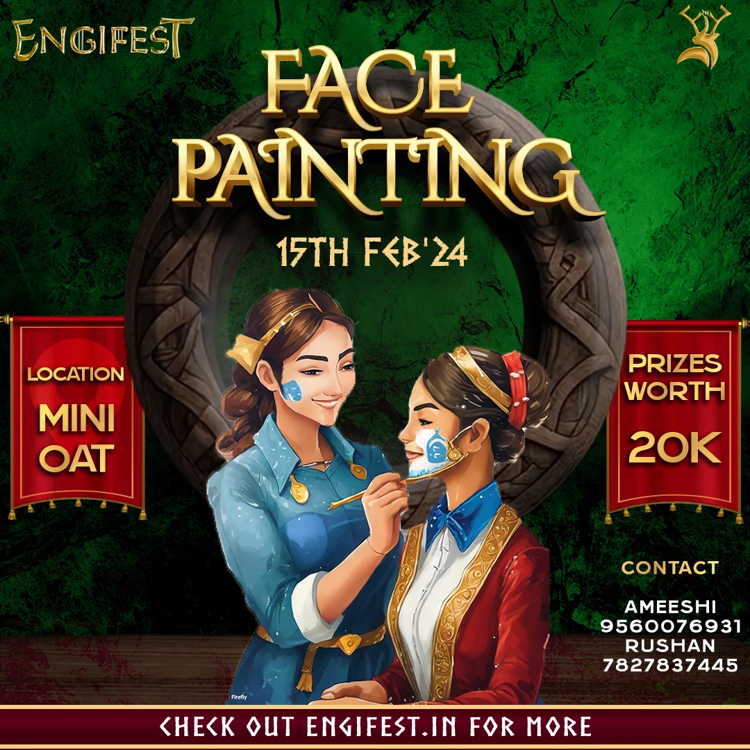 Face Painting at Engifest 2024