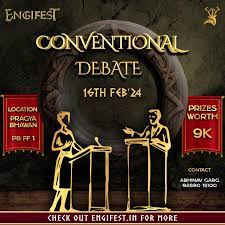 Conventional Debate at Engifest 2024