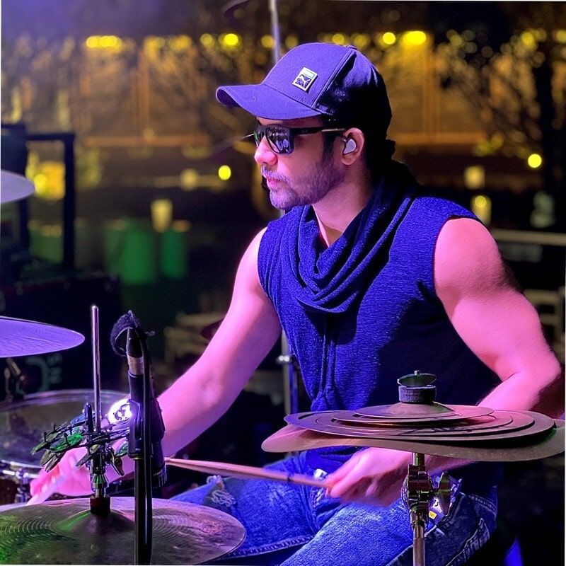 Keshav Dhanraj drummer of the popular band SANAM