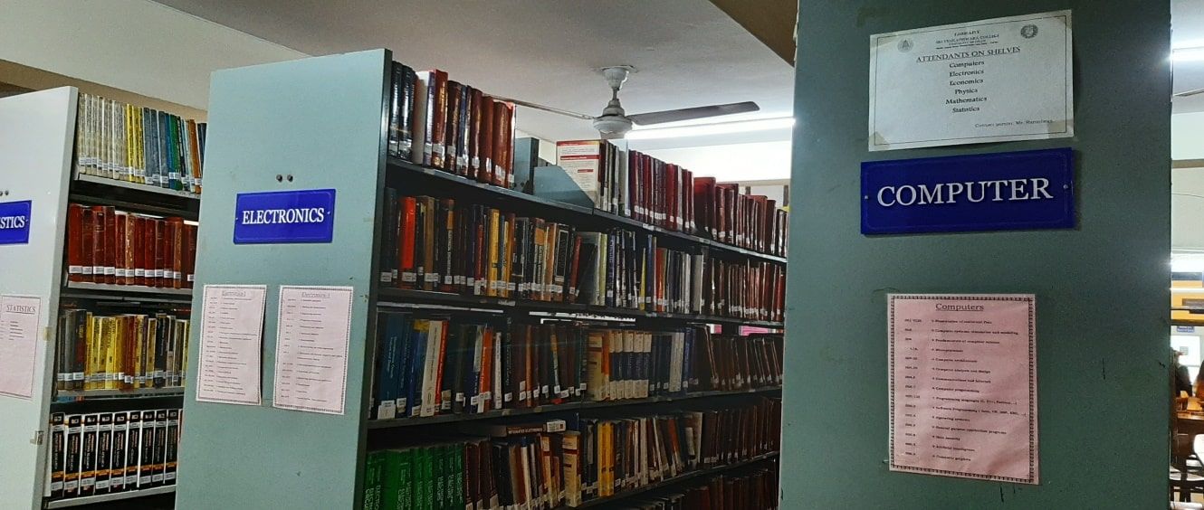 Library at Sri Venkateswara college