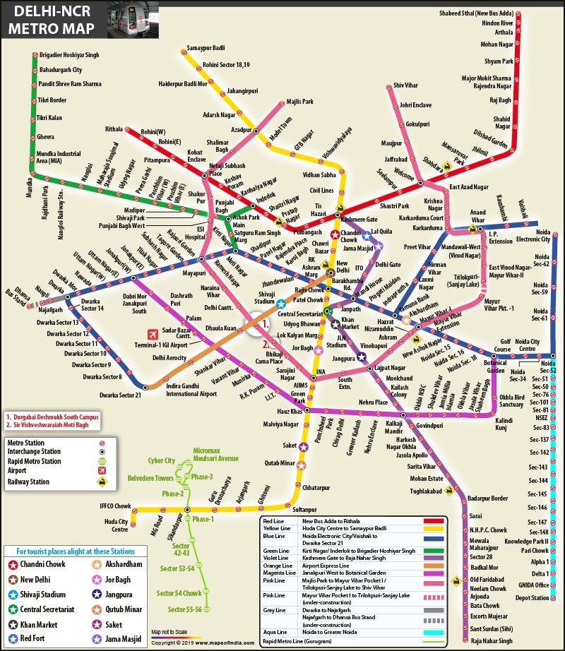 Metro map