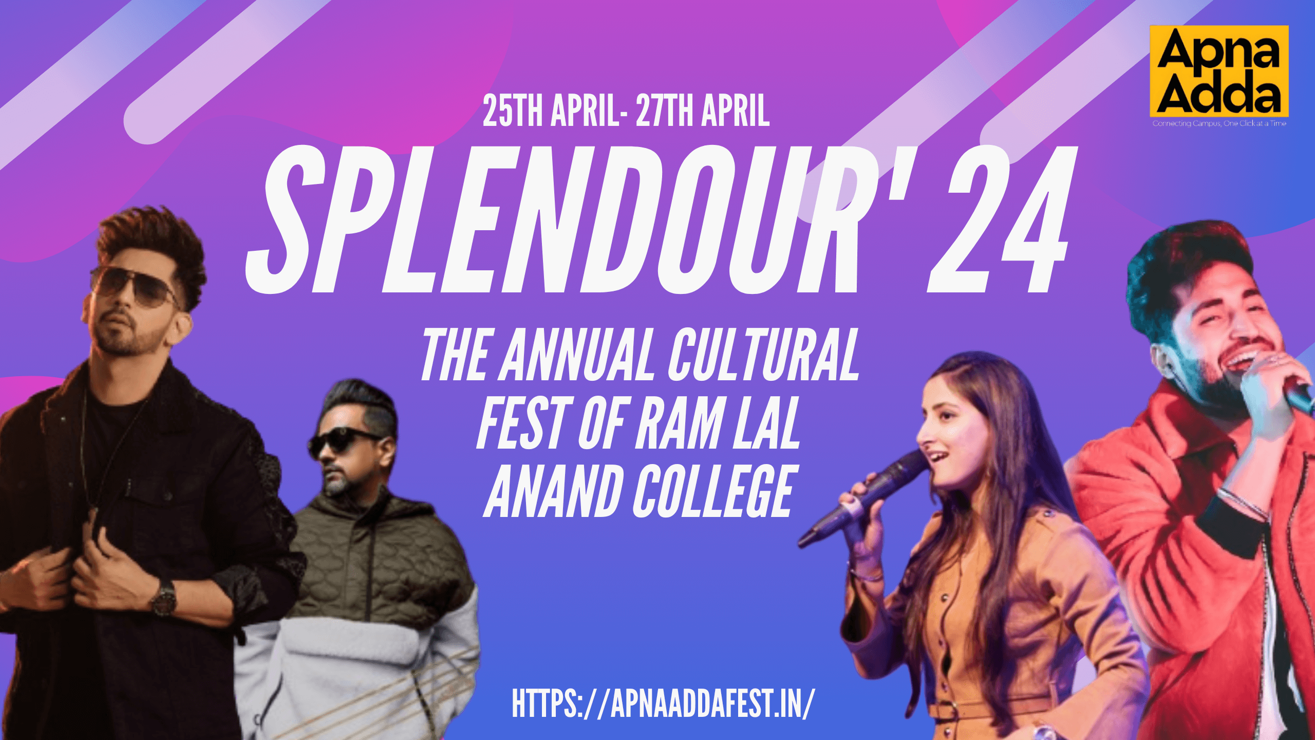 Splendour' 24: Brought To You By Ram Lal Anand College