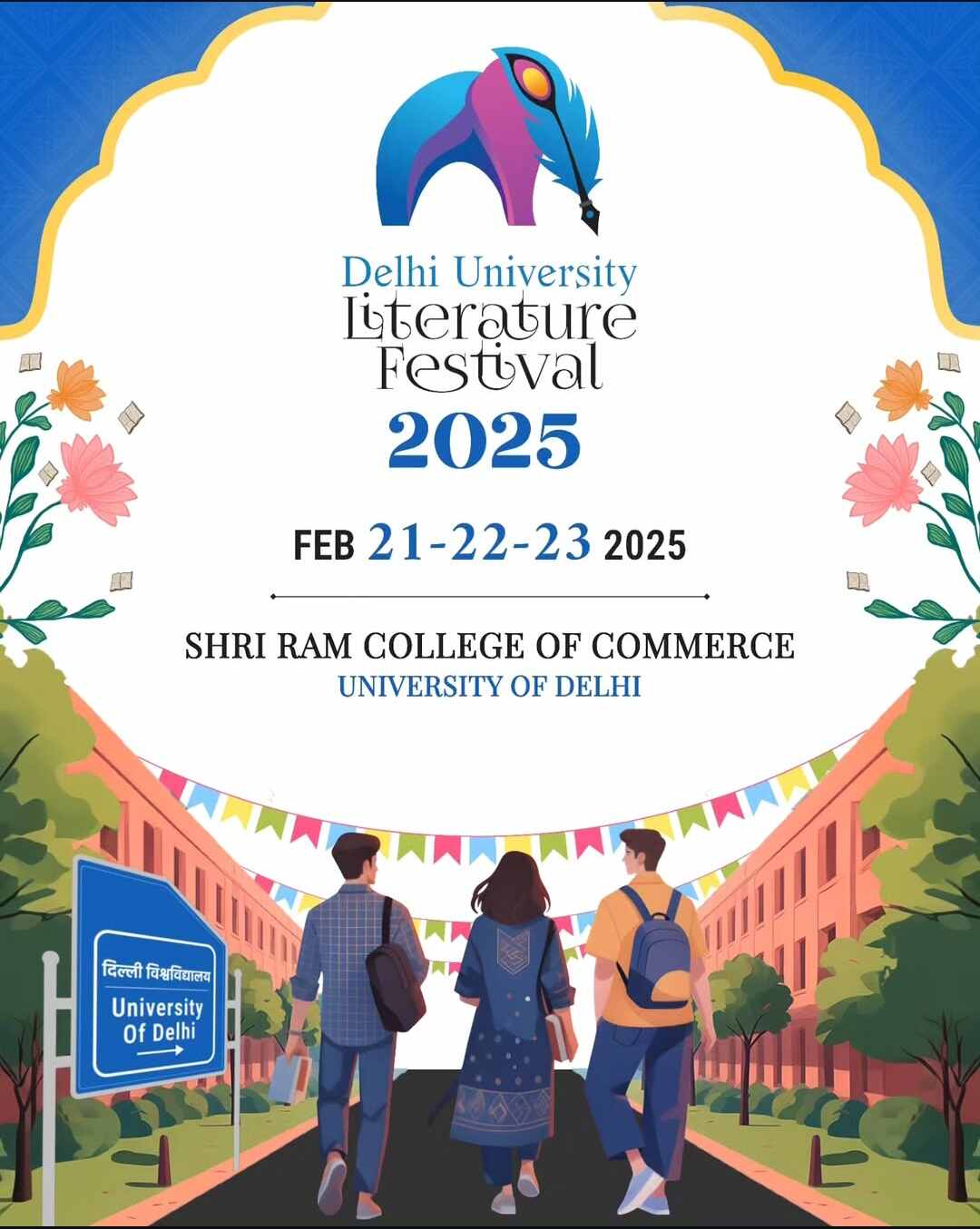 DU Lit Fest, SRCC Book Fest, ApnaAdda, University of Delhi