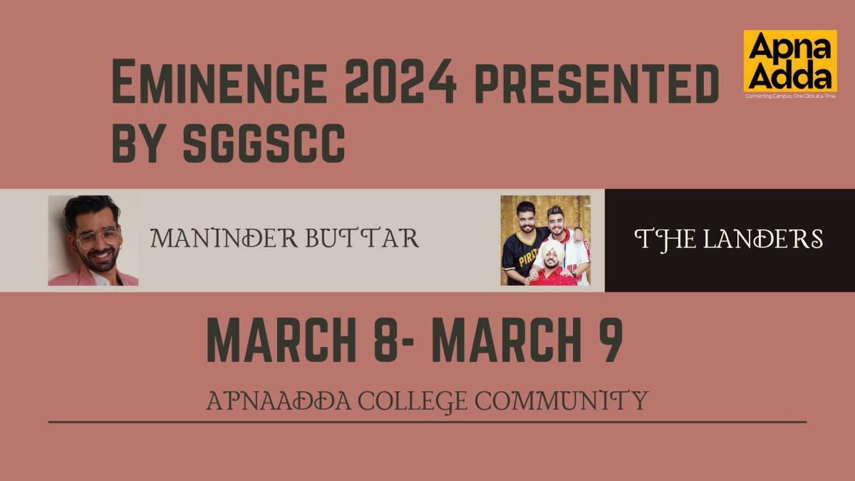 Eminence 2024 presented by SGGSCC