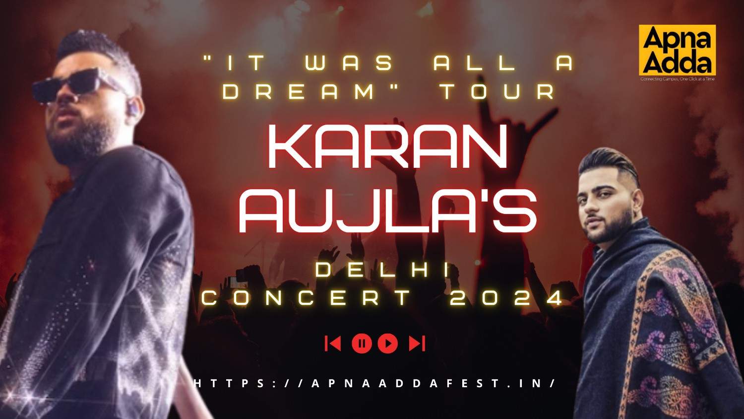 Karan Aujla's 'It Was All A Dream' Tour- Delhi Concert 2024